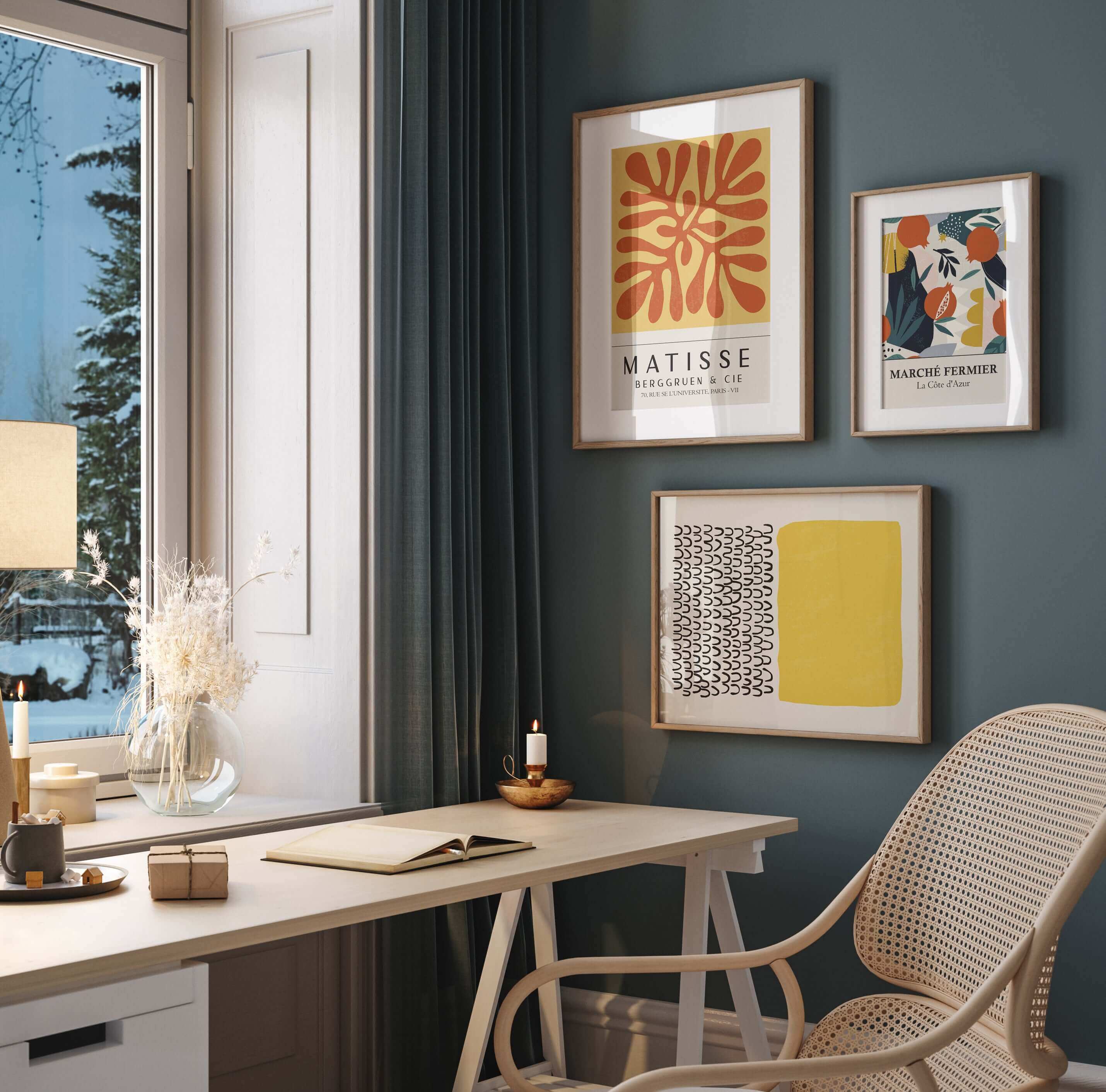 CUADROS CLASICOS Y MODERNOS PARA DECORAR SALONES Y HOGAR - DISENIART