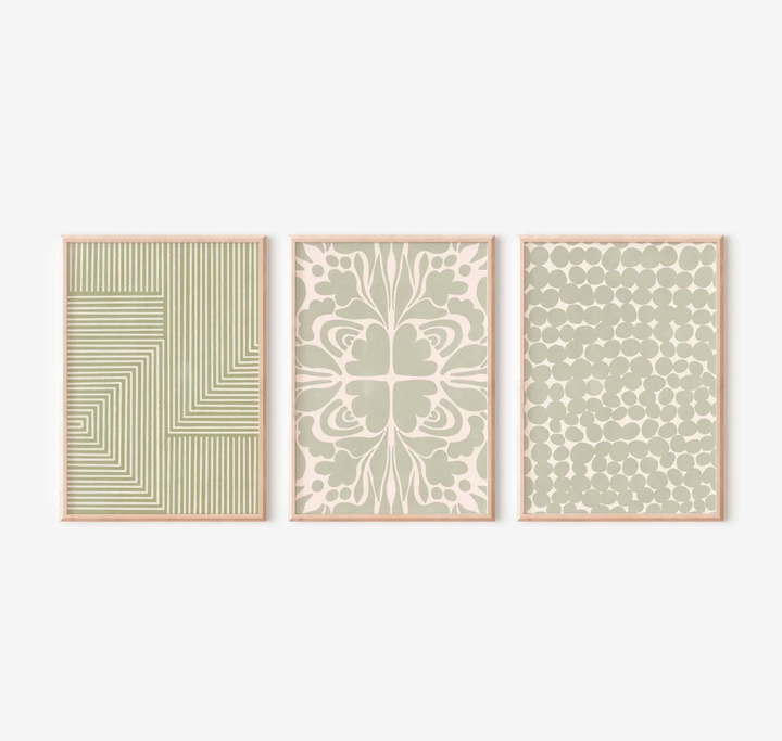 CUADRO GREEN ARABIC