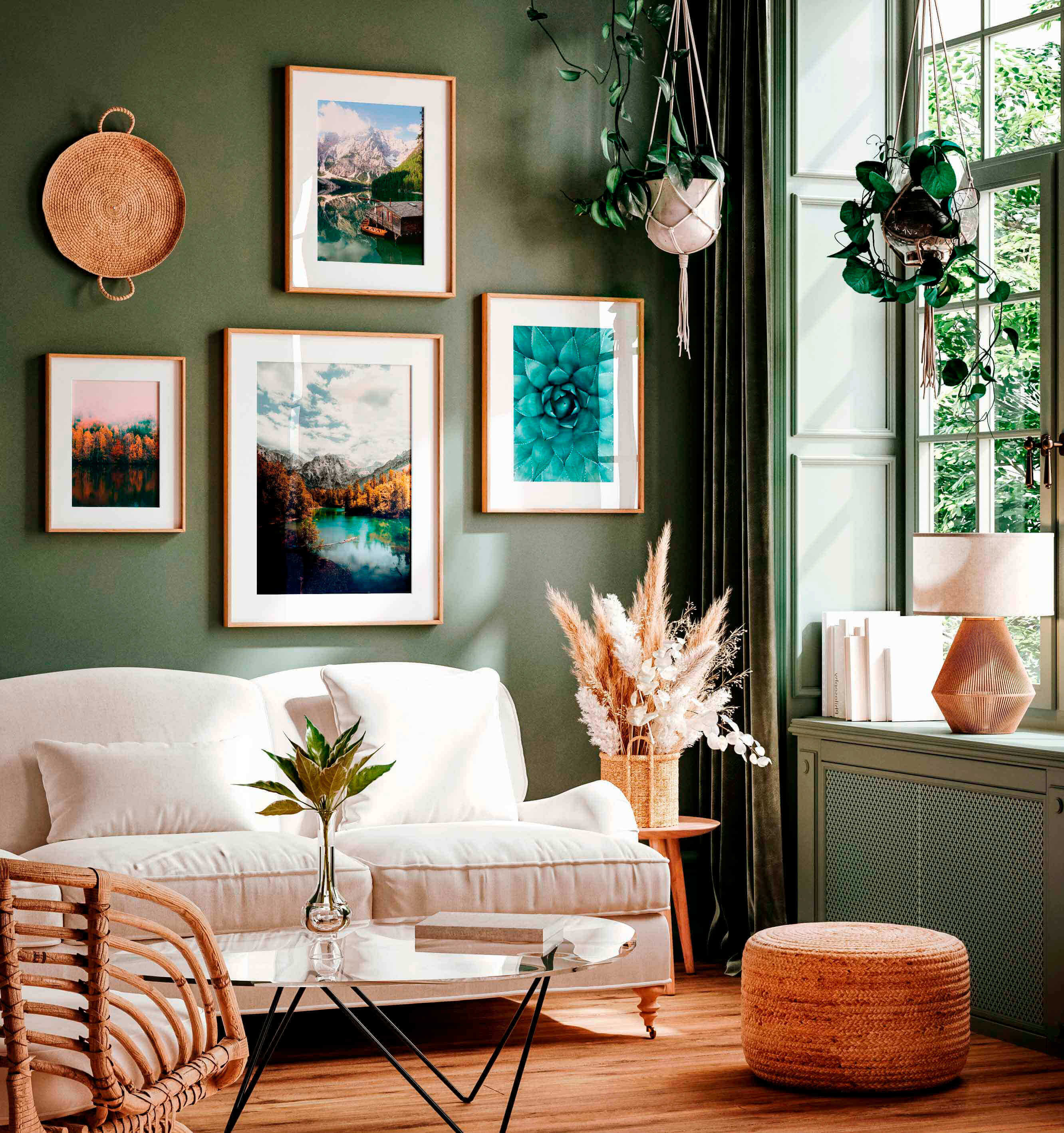 Inspiración para decorar con cuadros online para crear ambientes únicos en tu hogar . - Diseniart