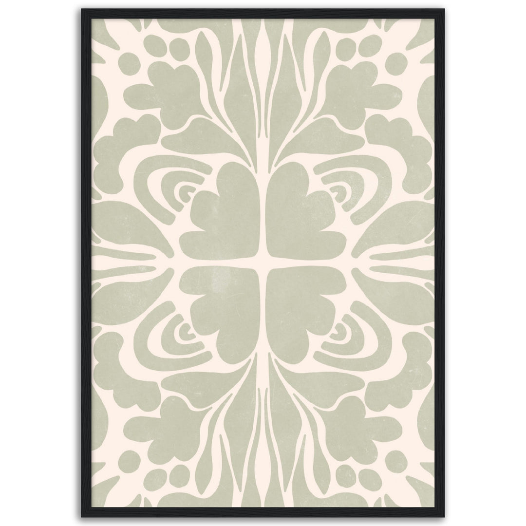CUADRO GREEN ARABIC