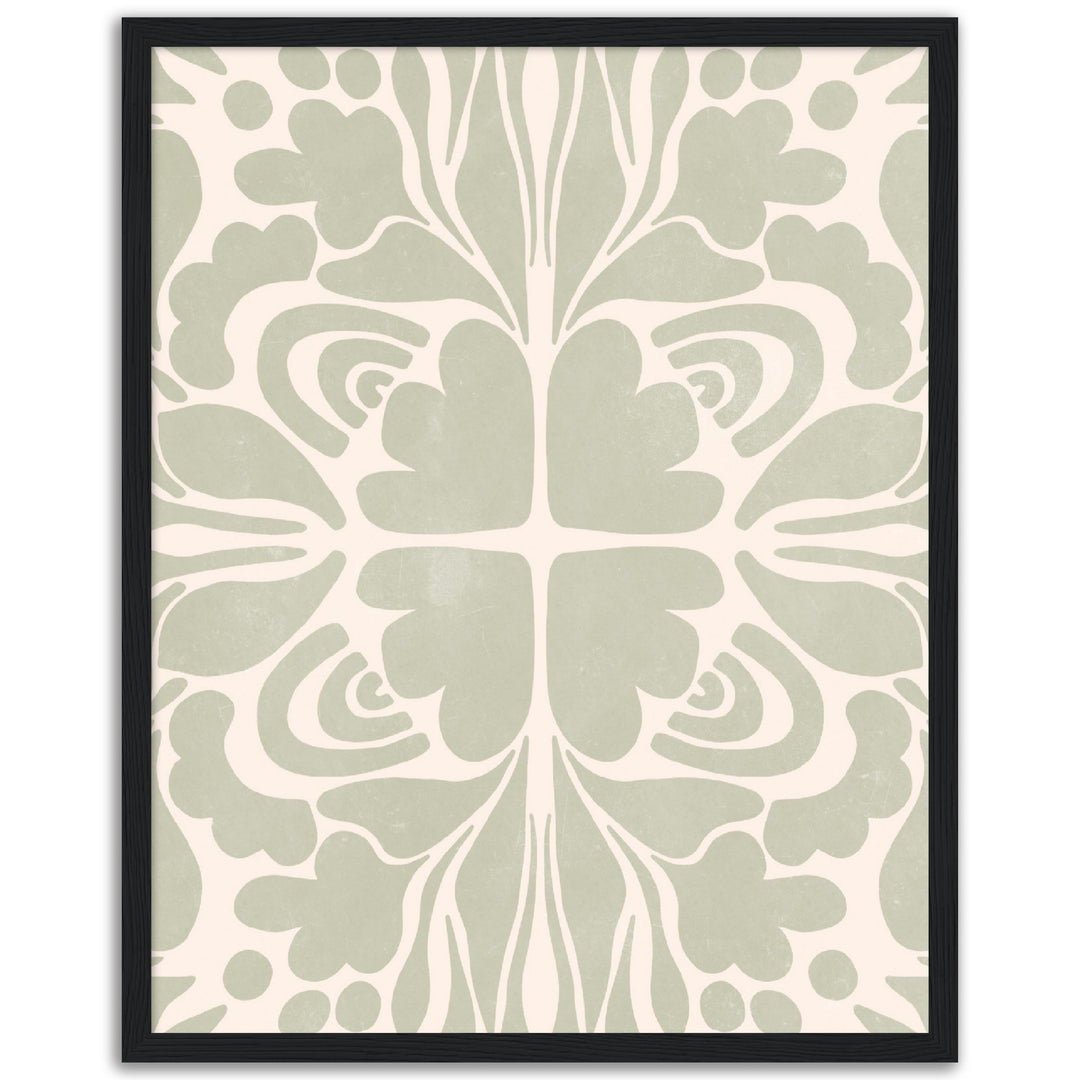 CUADRO GREEN ARABIC