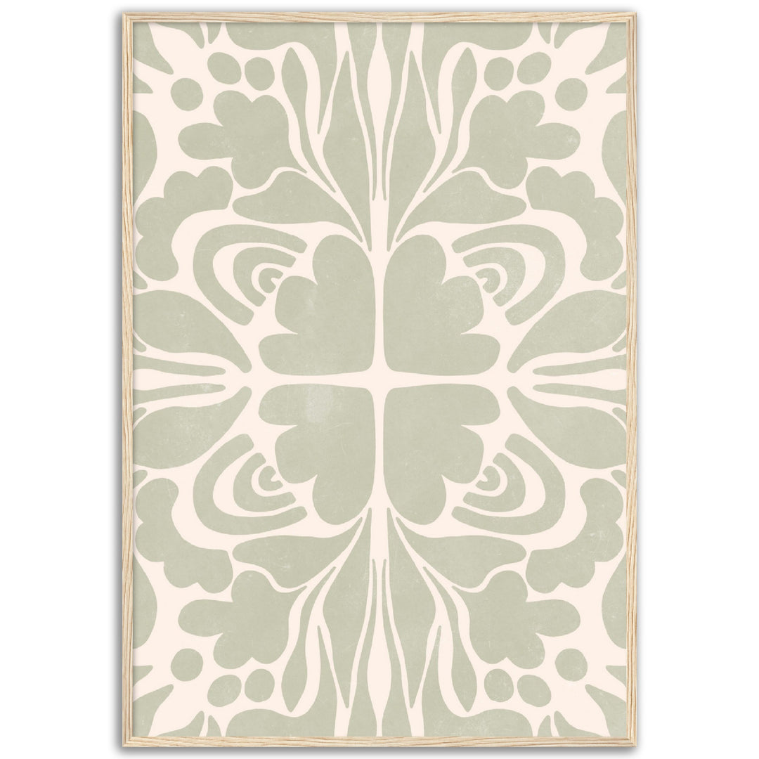 CUADRO GREEN ARABIC