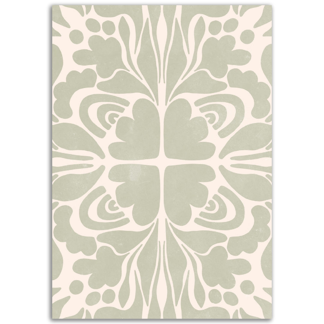 CUADRO GREEN ARABIC