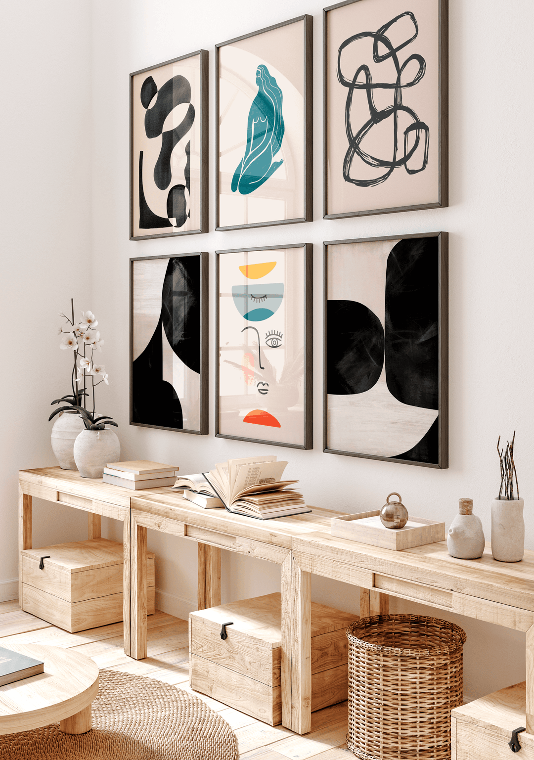 ABSTRACT BLACK LINES
