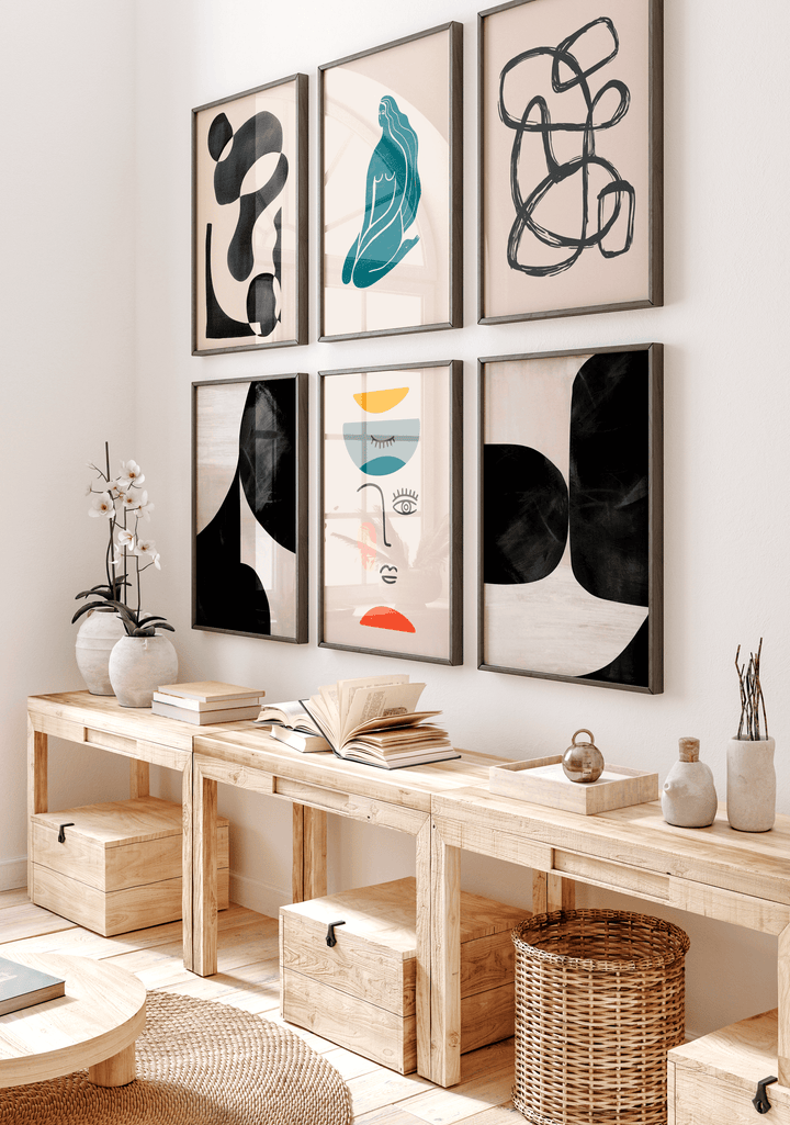 ABSTRACT BLACK LINES