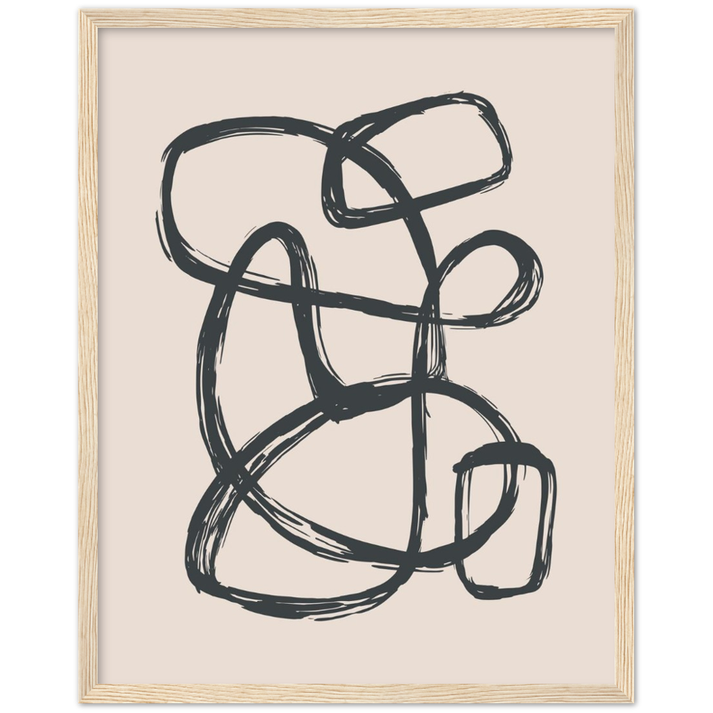 ABSTRACT BLACK LINES