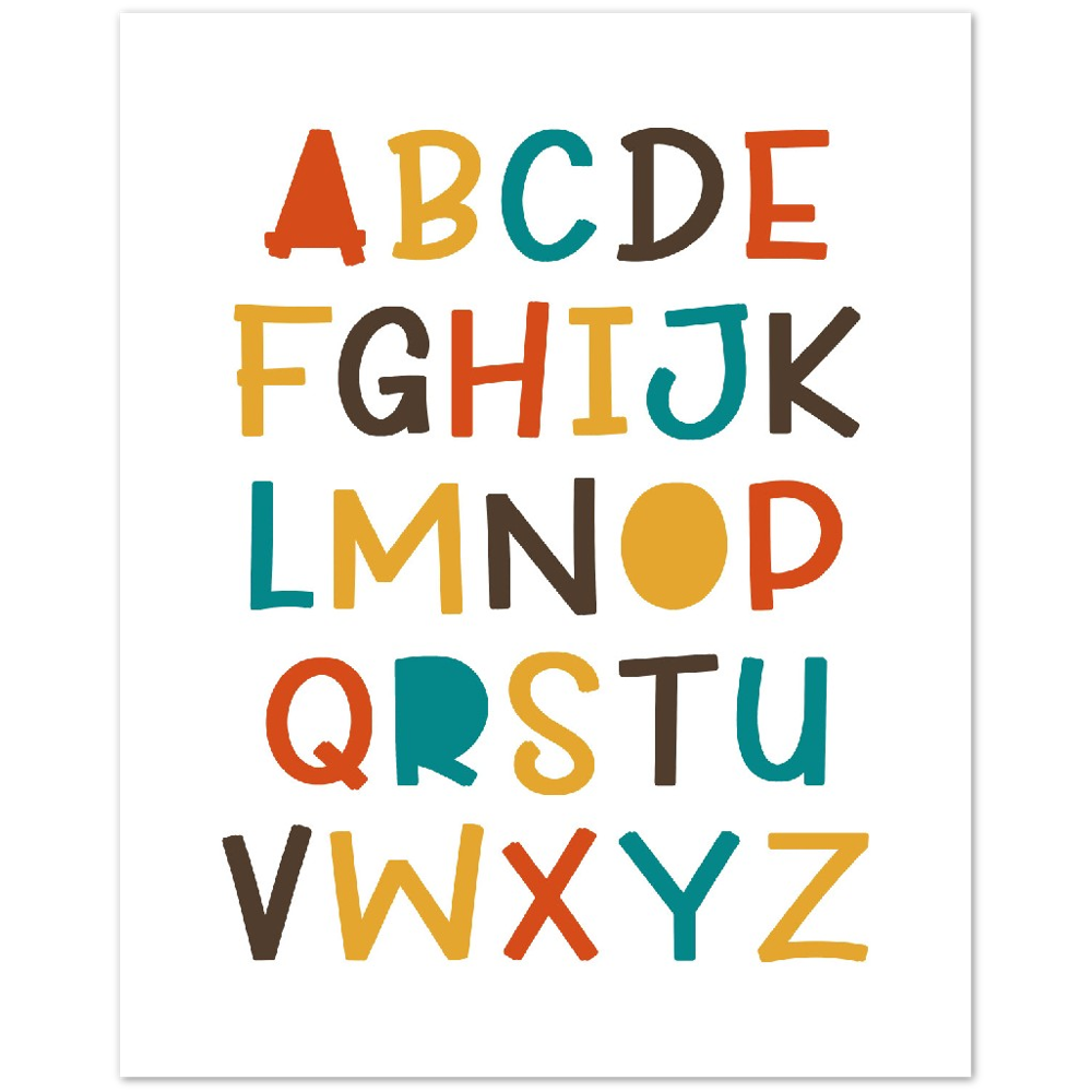 CUADRO LETRAS KIDS