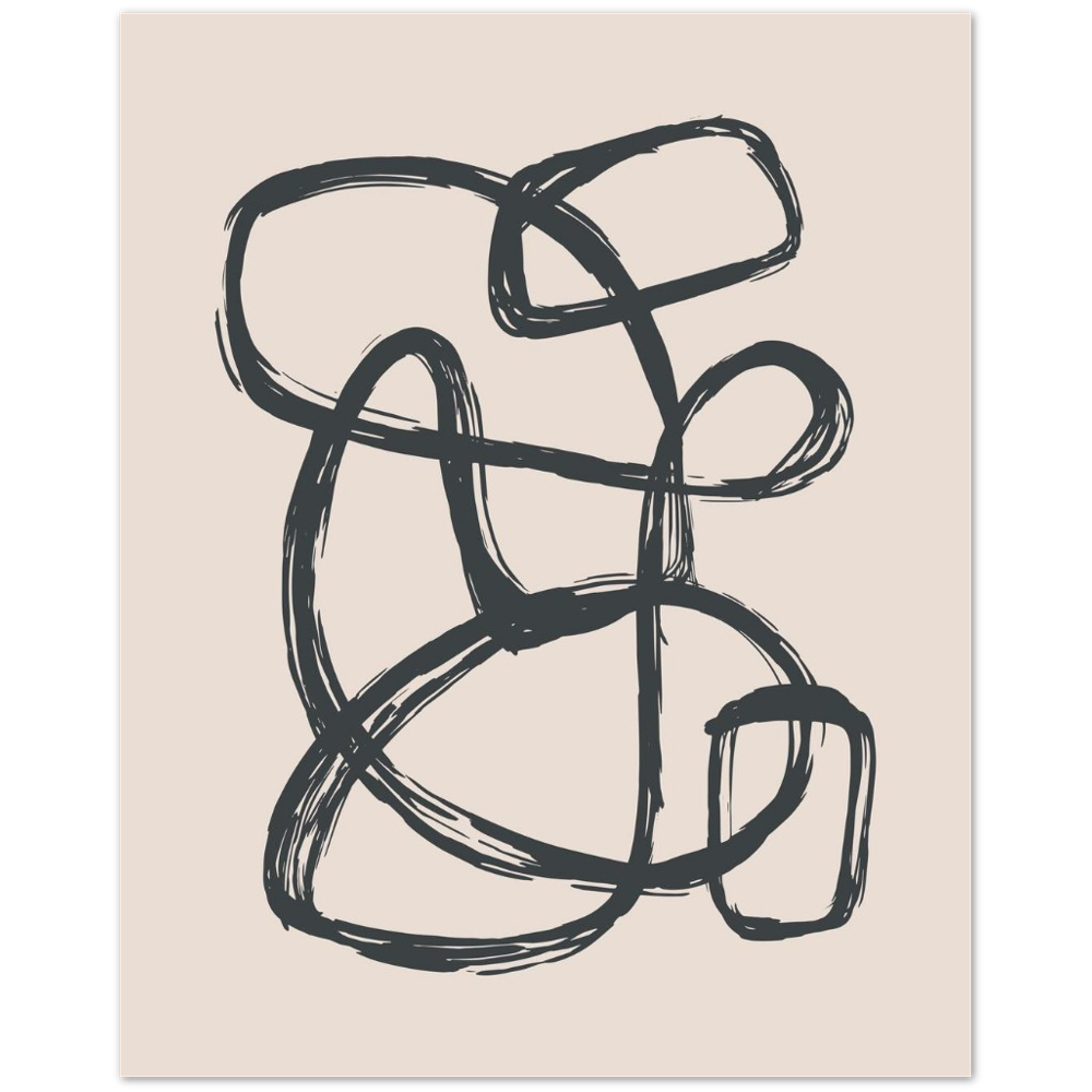 ABSTRACT BLACK LINES