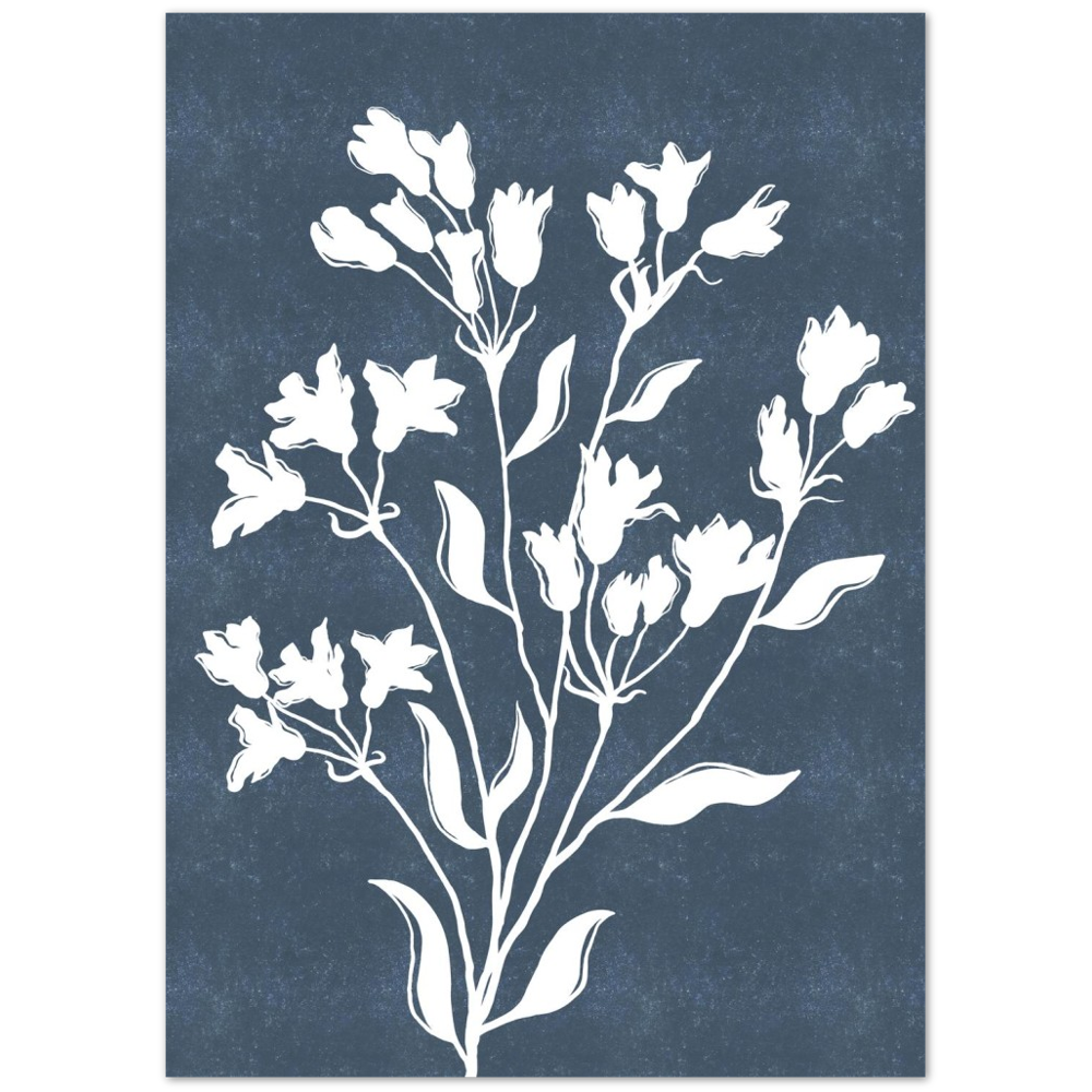 BLUE FLORAL