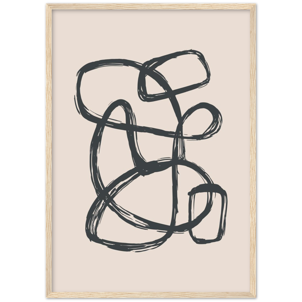 ABSTRACT BLACK LINES