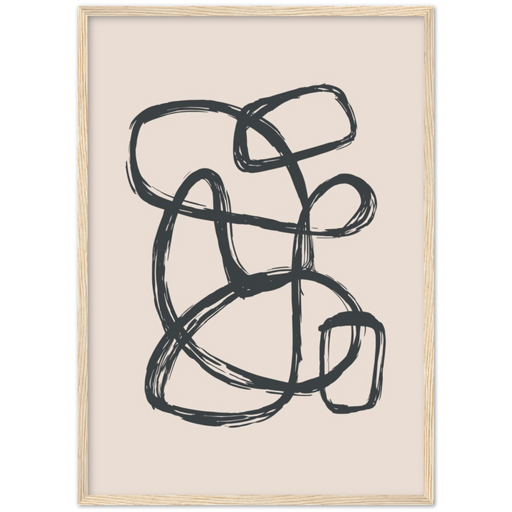 ABSTRACT BLACK LINES