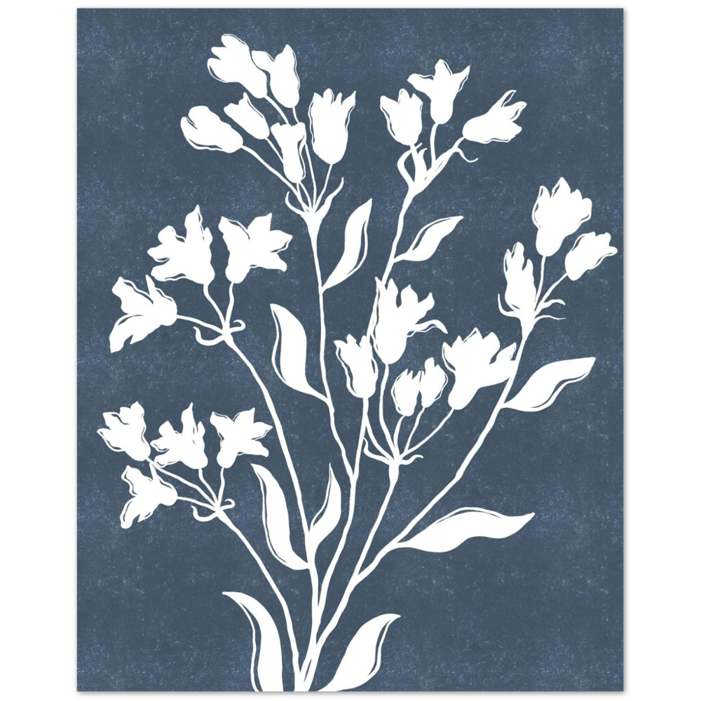 BLUE FLORAL