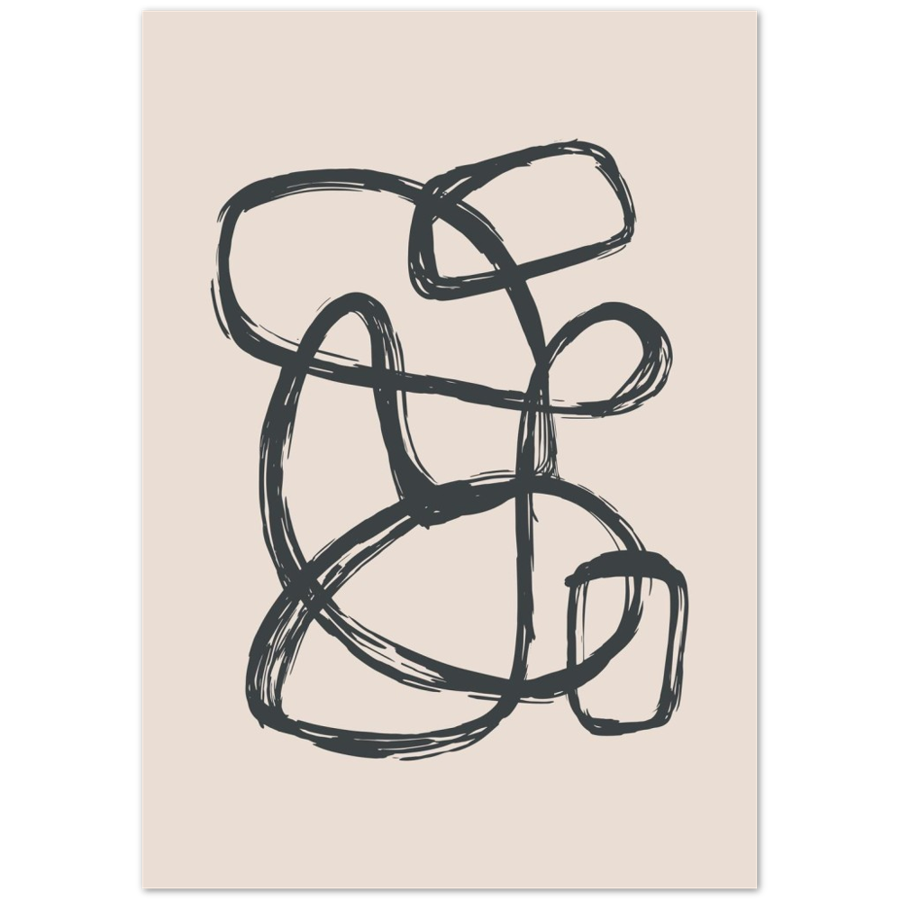 ABSTRACT BLACK LINES