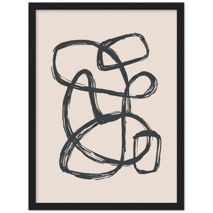 ABSTRACT BLACK LINES