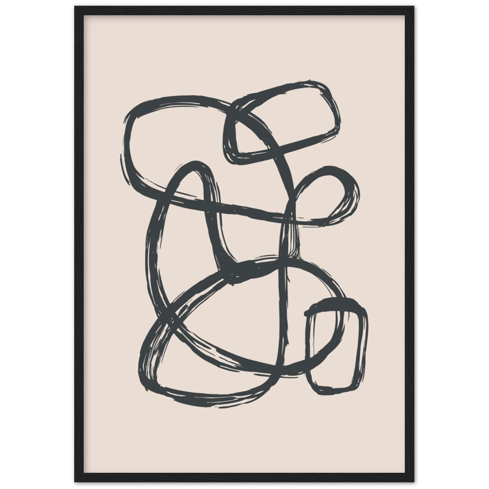 ABSTRACT BLACK LINES