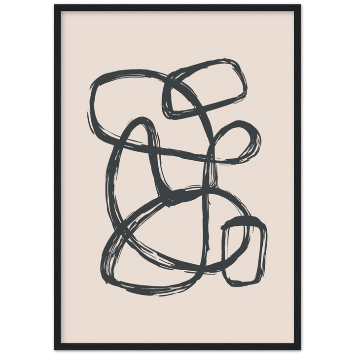 ABSTRACT BLACK LINES