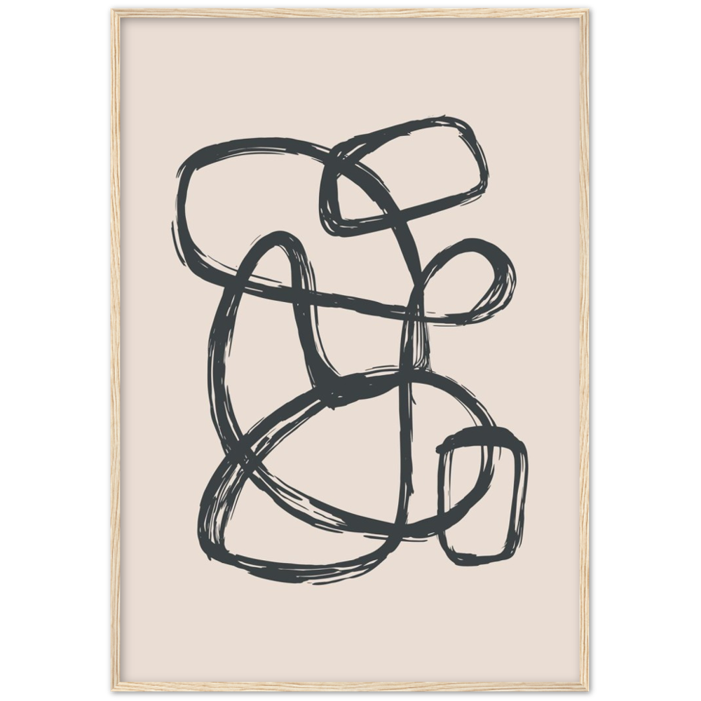 ABSTRACT BLACK LINES