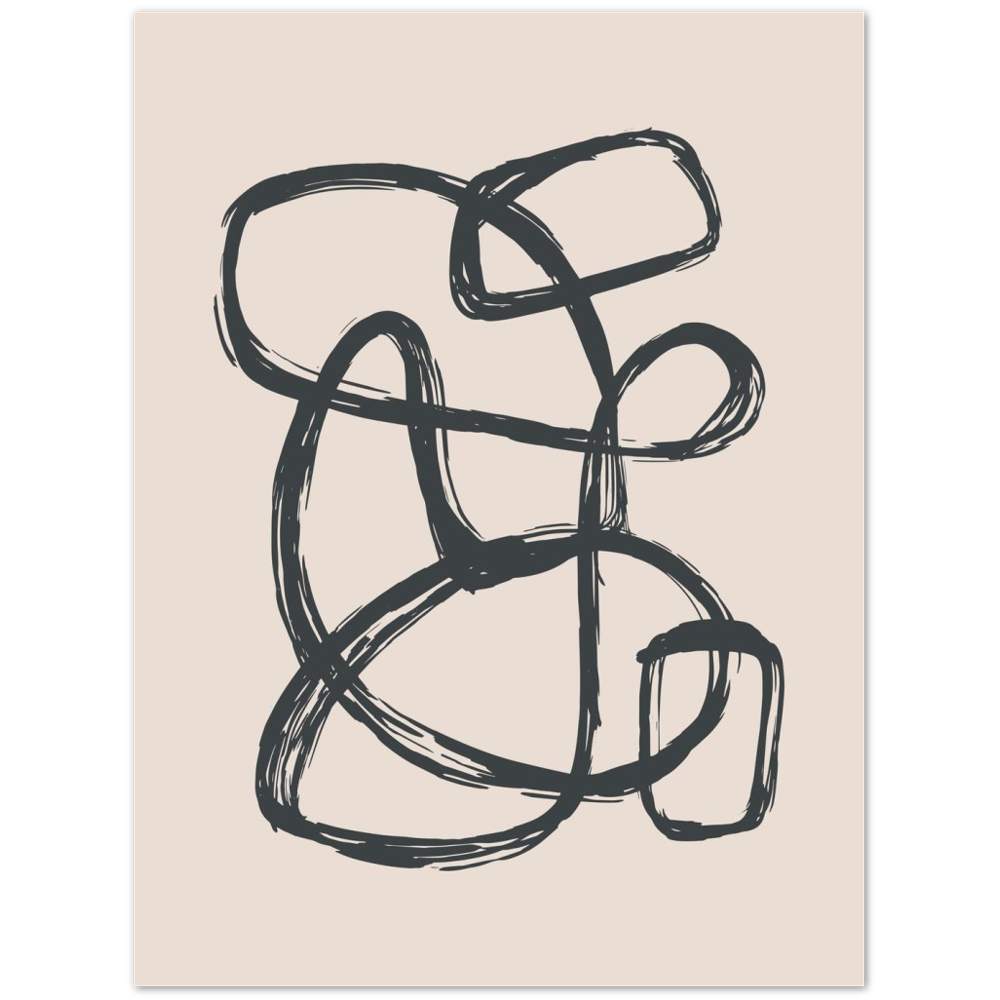 ABSTRACT BLACK LINES