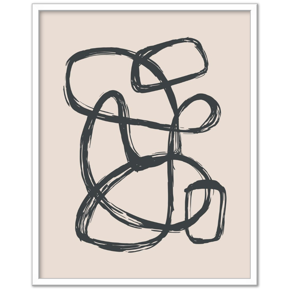 ABSTRACT BLACK LINES