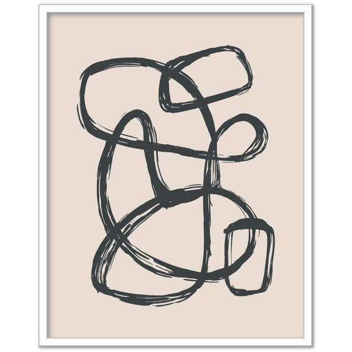 ABSTRACT BLACK LINES