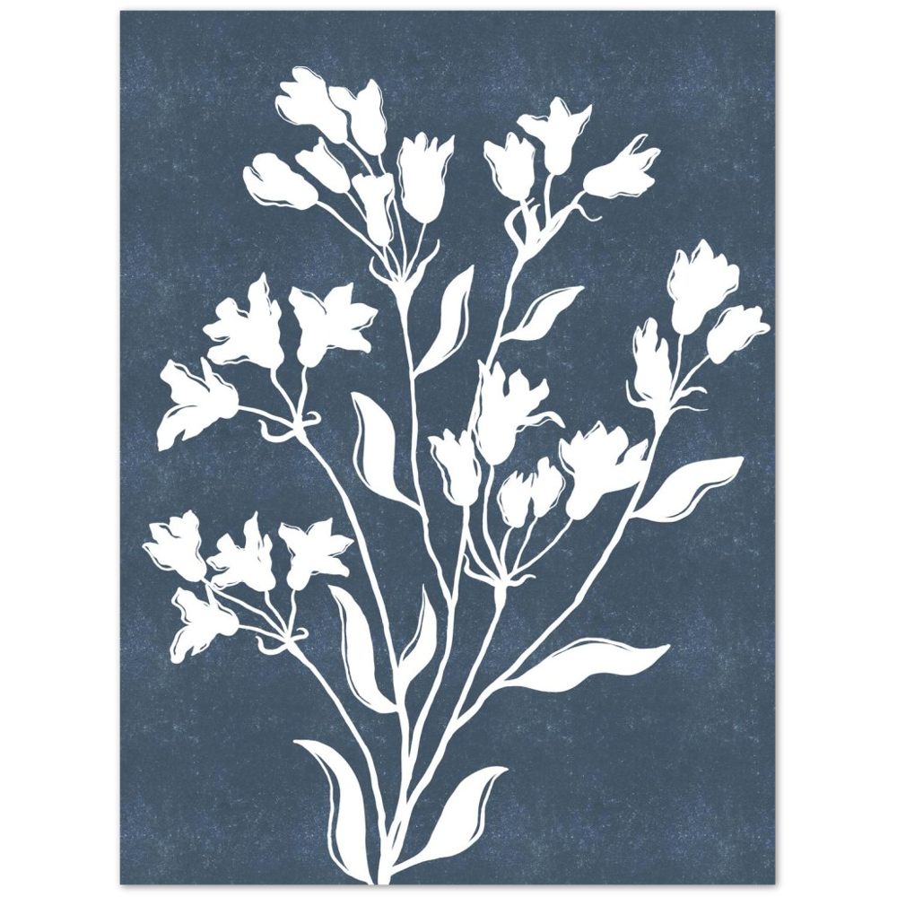BLUE FLORAL