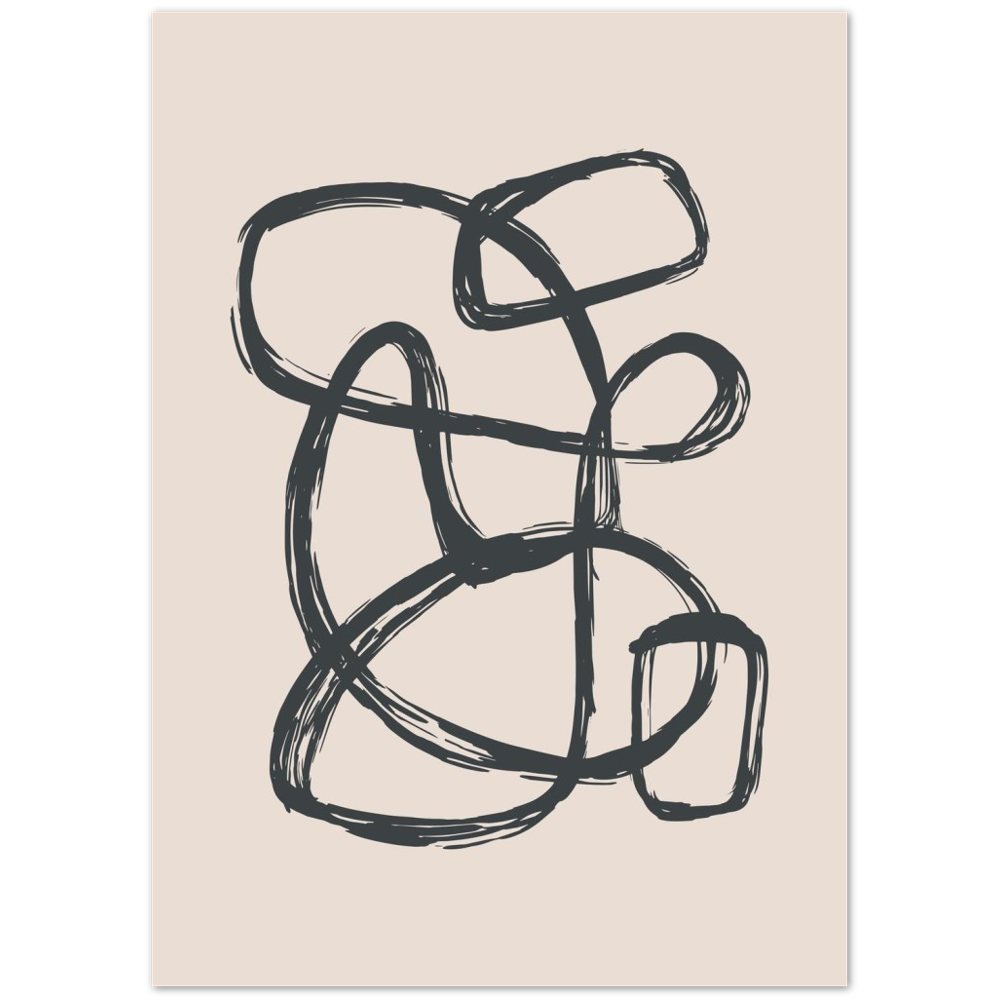 ABSTRACT BLACK LINES
