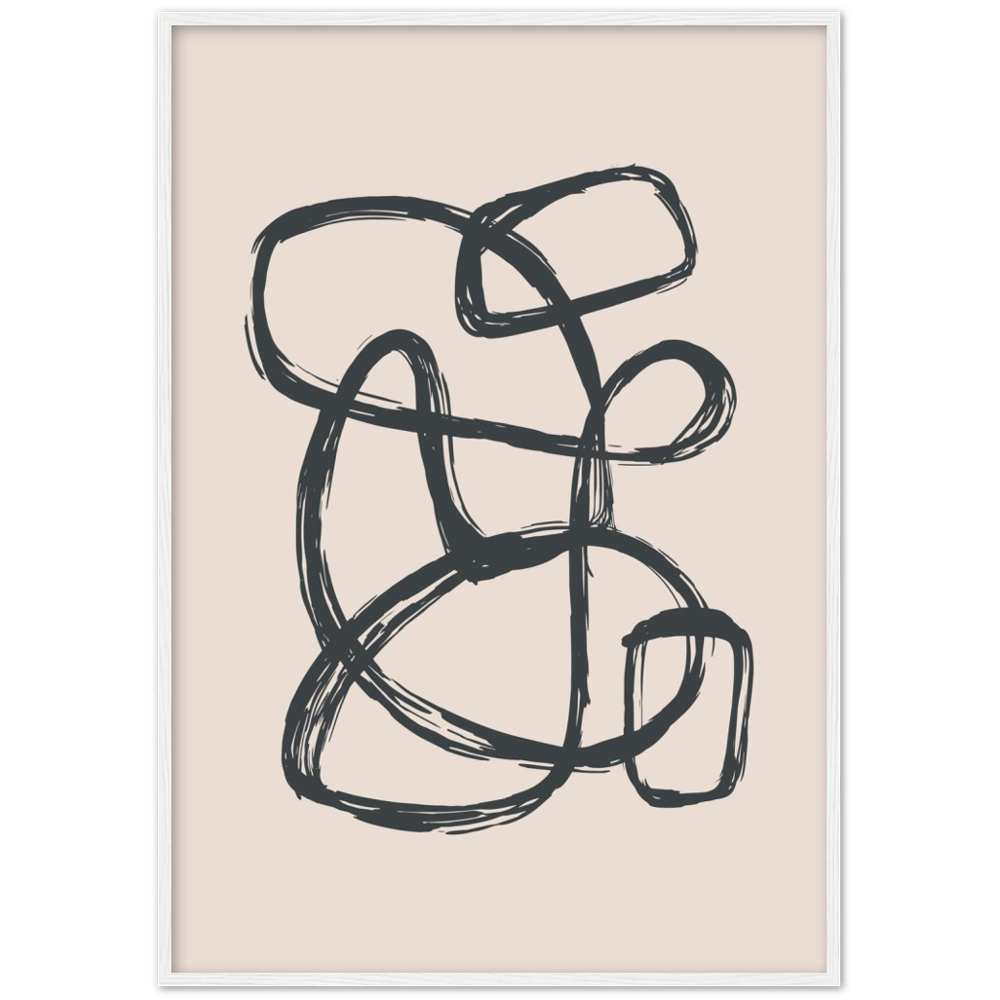 ABSTRACT BLACK LINES