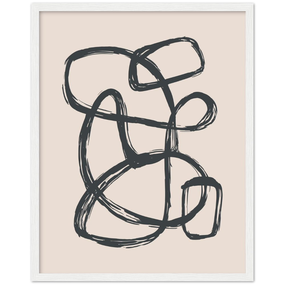 ABSTRACT BLACK LINES