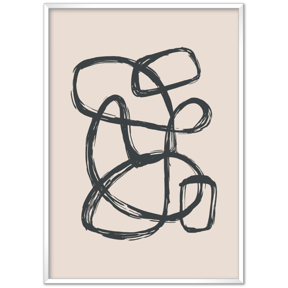 ABSTRACT BLACK LINES