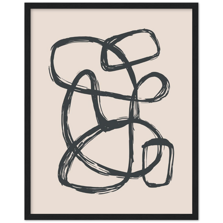 ABSTRACT BLACK LINES